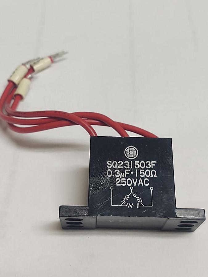 Used đŸ”¥NISSHIN SURGE ABSORBER ARRESTOR SUPPRESSOR FILTER UNIT SQ231503F 250VAC RELAY