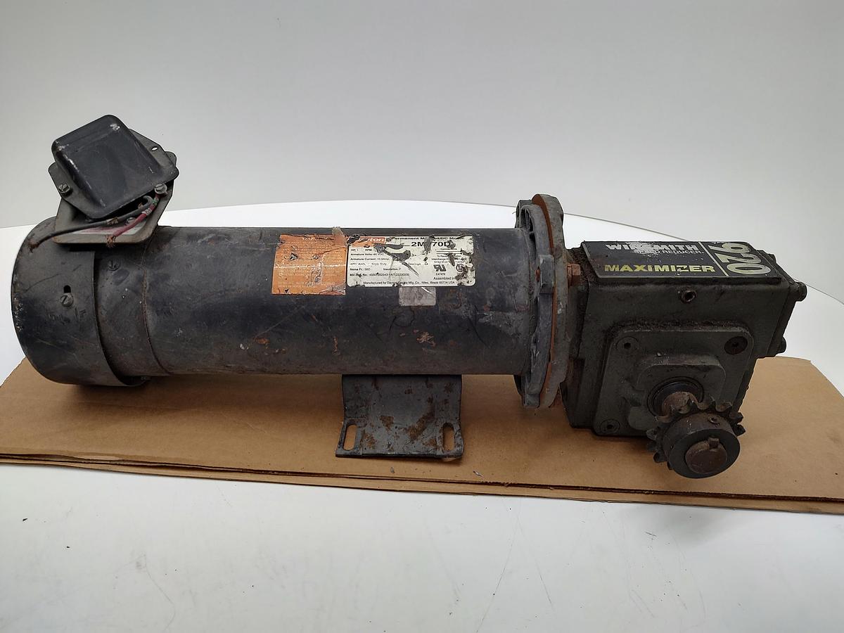 Used Dayton 90VDC 1HP WINSMITH 920 Gear Box 20:1 TESTED