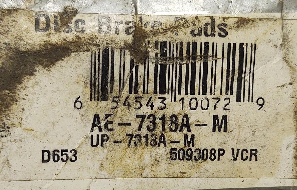 (NEW) NAPA Ultra Premium Brake Pads AE-7318A-M UP-7318A-M
