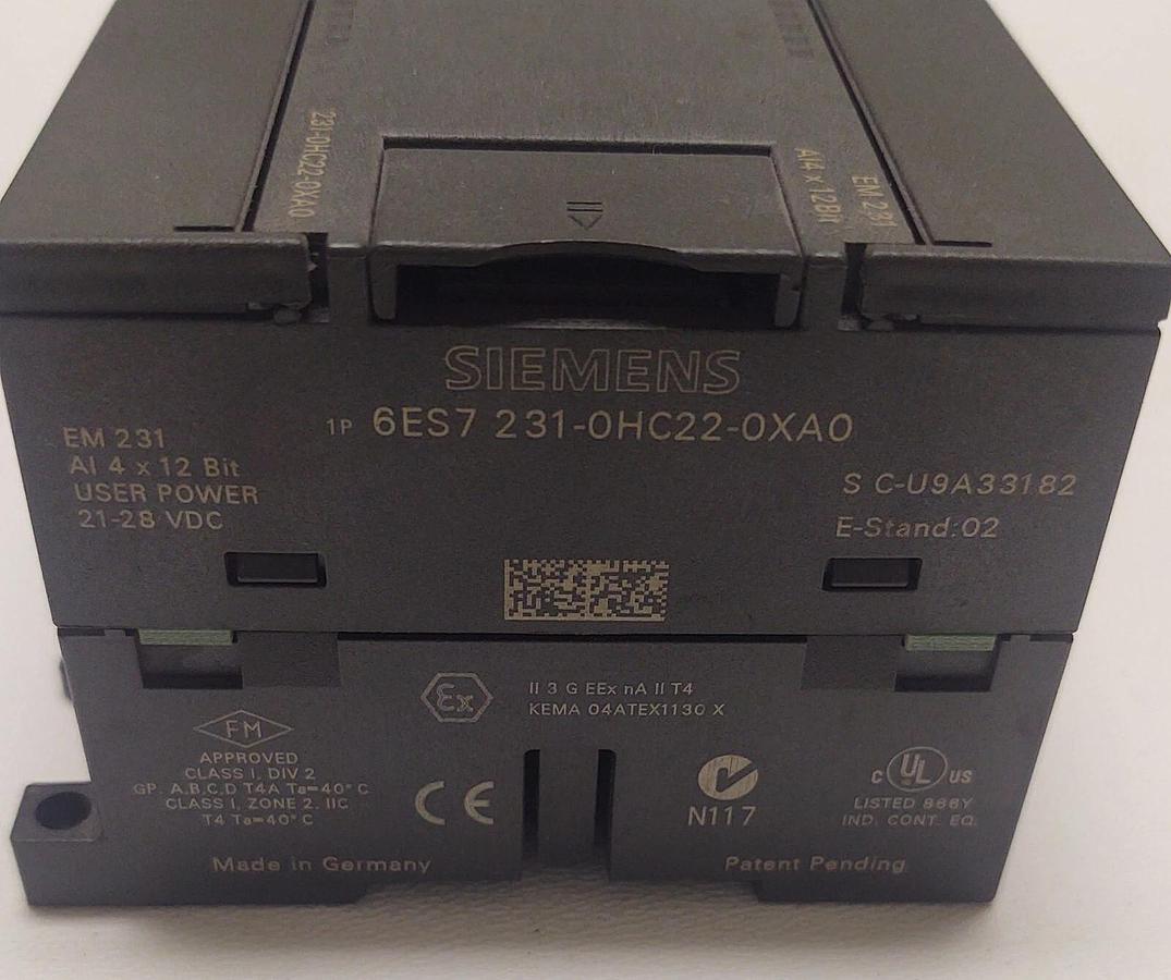 Used Siemens 6ES7 214-1BD20-0XB0 Simatic S7-200 CPU 224 6ES72141BD200XB0 Analog