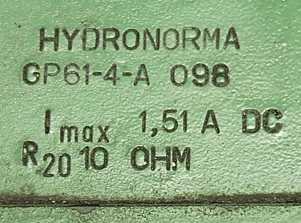 Used Rexroth DBETR-10/180 Hydraulic Valve 491698/7 AGA-0581-0-C-1 GP61-4-A