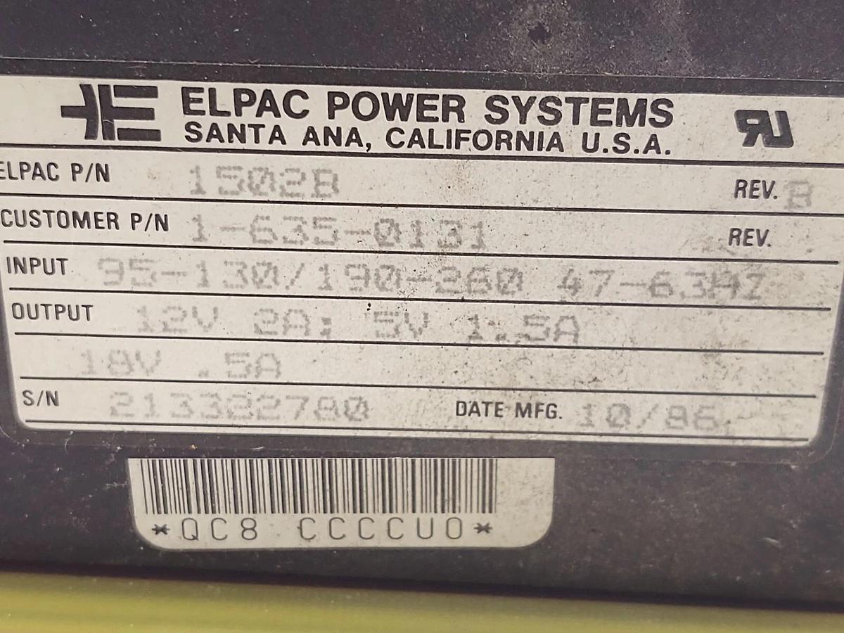 Used MILACRON 3-531-3786A / 35313786A (USED TESTED CLEANED) 5V 12V 18V Power Supply