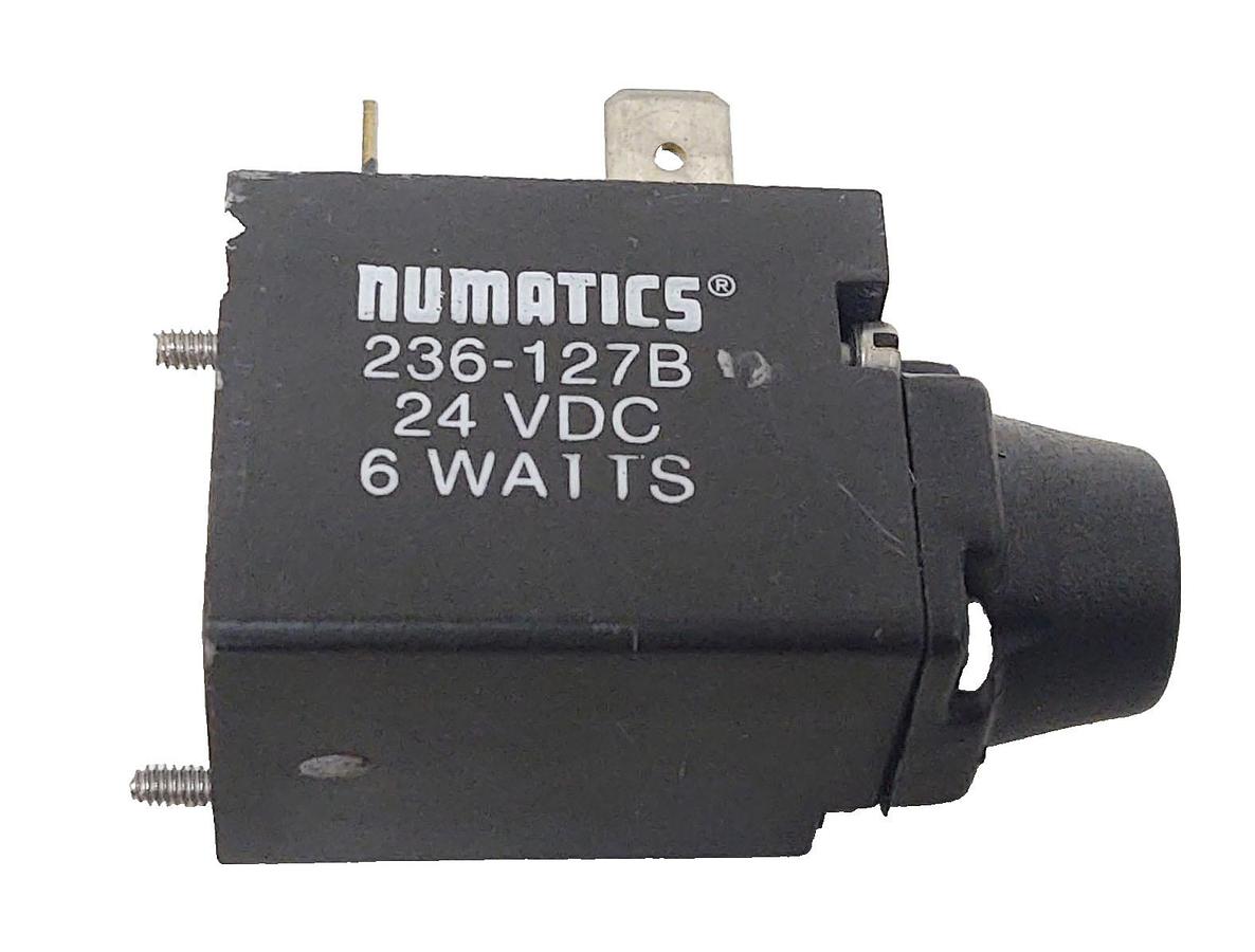🔥QTY 5 - Numatics 236-127B 24VDC Solenoid Coil 6W