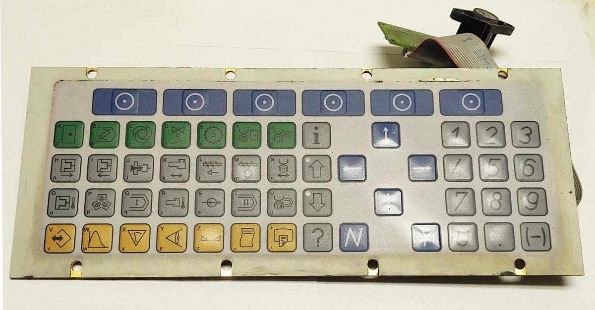 Used Arburg 320K Operator Panel Input Control Keypad +F02 SN 159.851