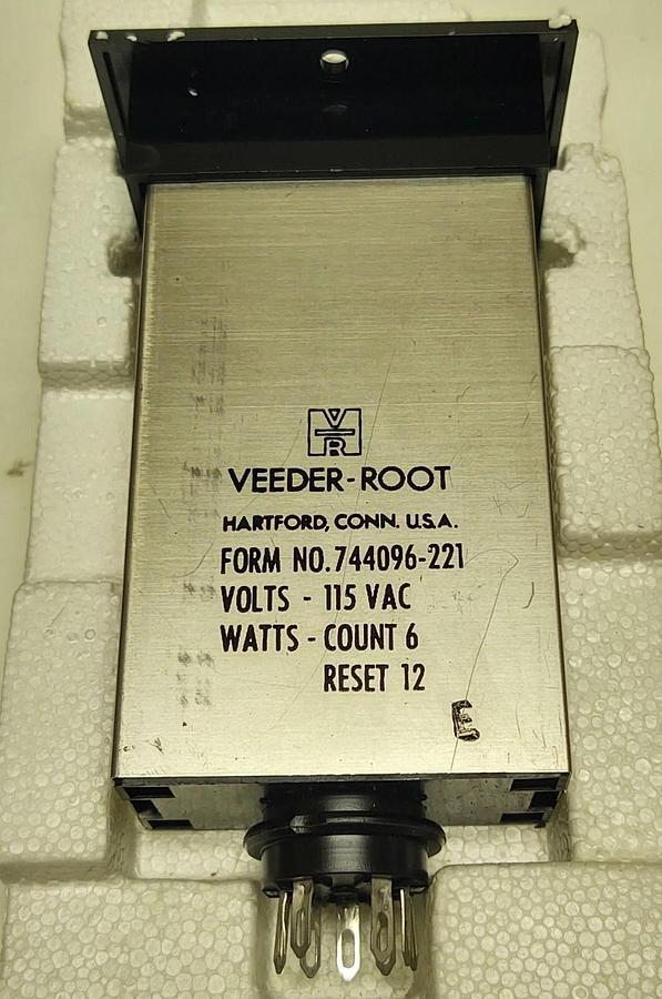 DANAHER CONTROLS 744096-221 / 744096221 (NEW) VEEDER ROOT COUNTER 6 DIGIT 115VAC