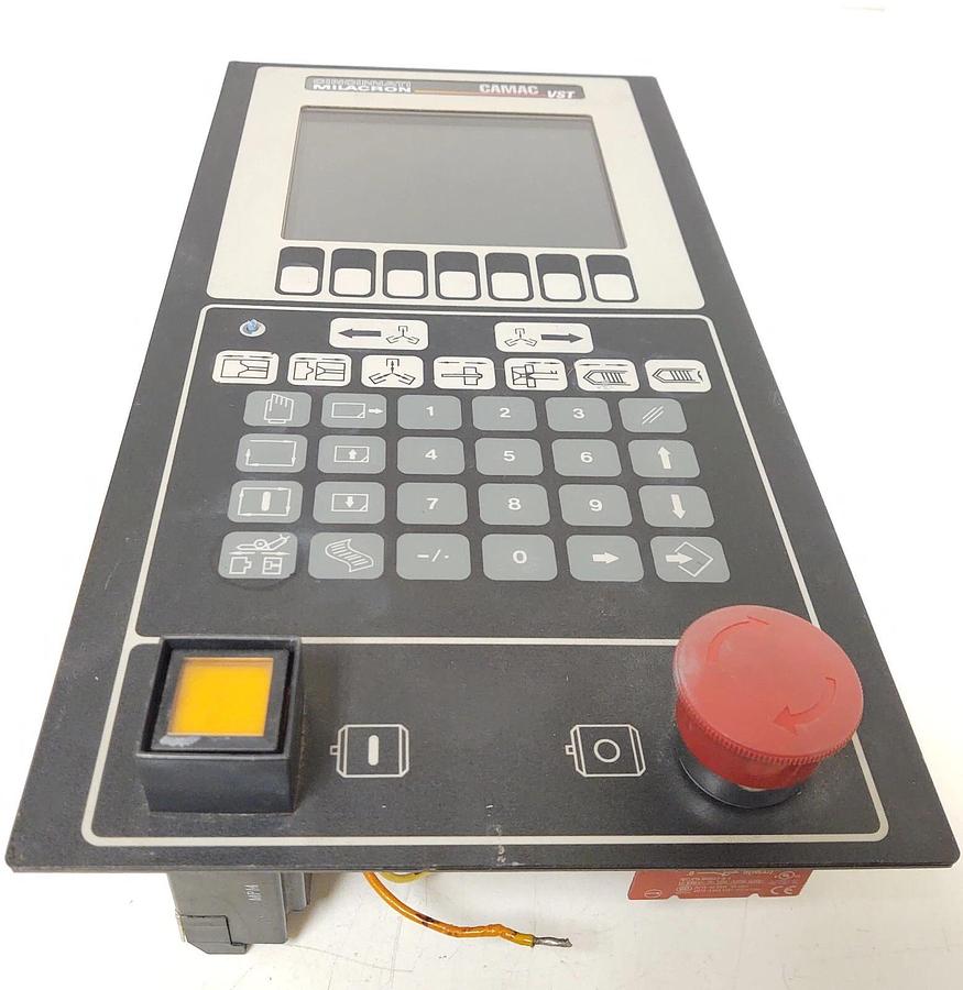 Used CINCINNATI MILACRON Camac VST Operator Interface Control Panel 3-424-2047A Clean