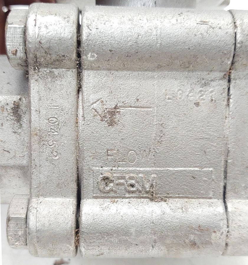 🔥 Flow-Tek STAINLESS BALL VALVE 1" FP WELD SOCKET CF8M 2200 CWP