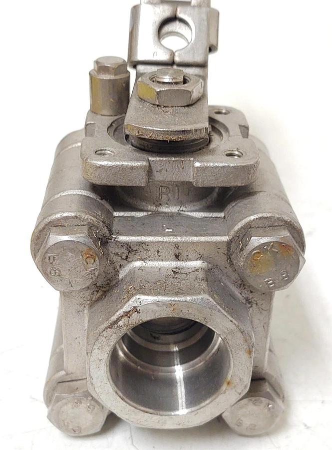 🔥 NEW OLD STOCK 3/4" FP SS Stainless Steel Socket Weld Ball Valve #2200 PSI WOG