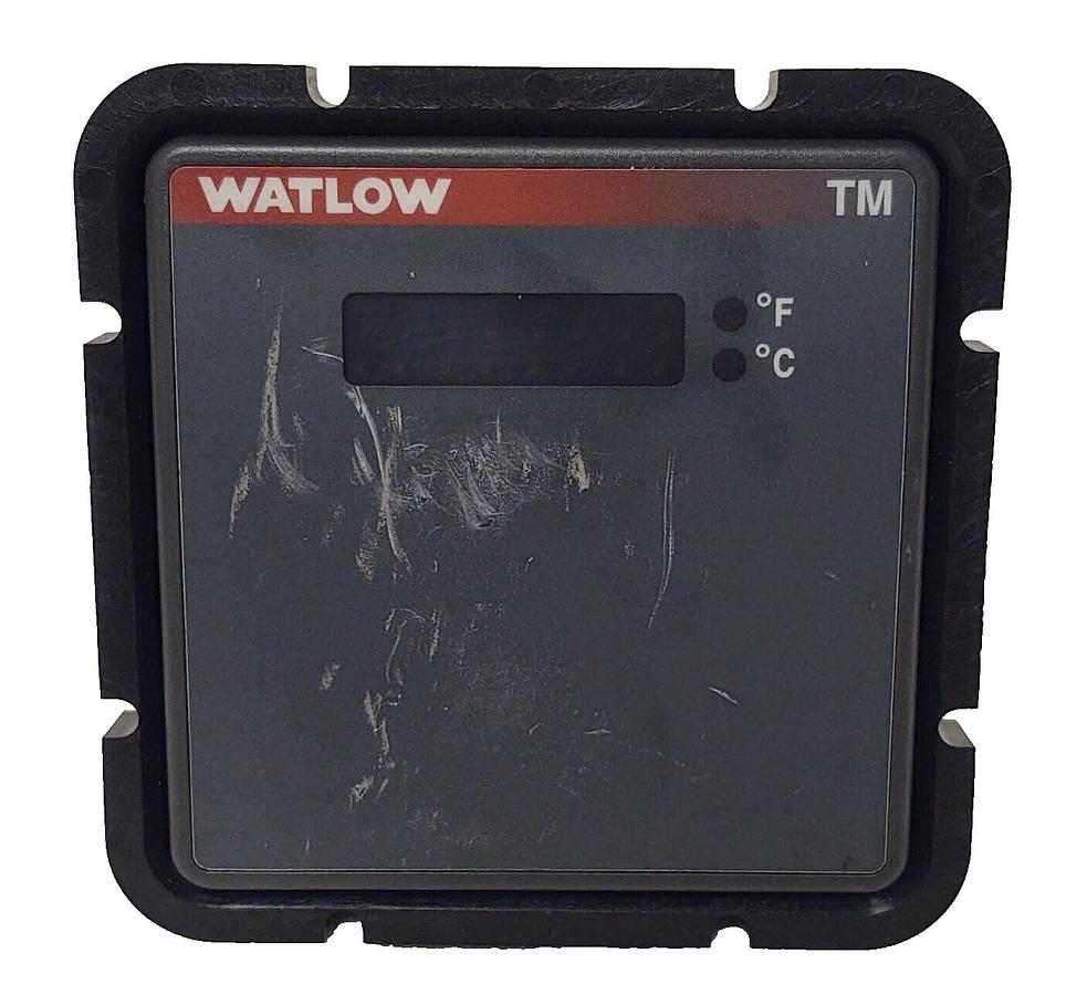 🔥 WATLOW TMBHAAAAAAAAAA Type J TC Temperature Display 1/8 DIN 2.85" Scratched