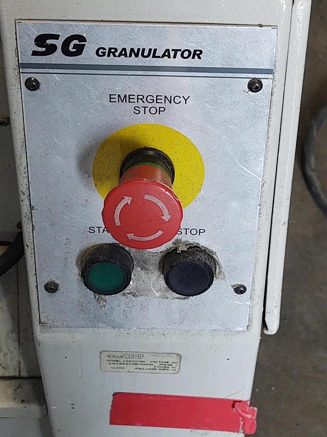 Used Auto Grind Model LSG-817NH Granulator for Plastics 460V 3 Phase