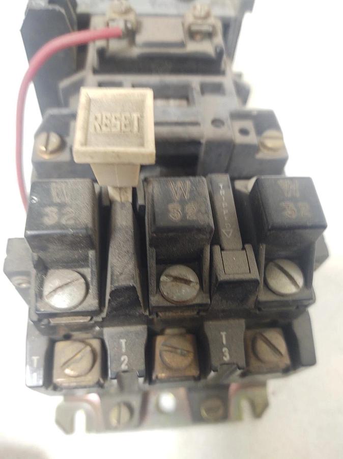 Used 🔥 Allen-Bradley 509-AOD NEMA Size 0 Motor Starter With 120 Volt Coil W32 Heater