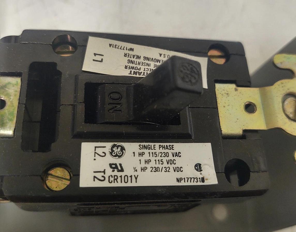 🔥(3 NEW) GE CR101Y11 Manual Motor Starter 1 Hp 115/230 VAC