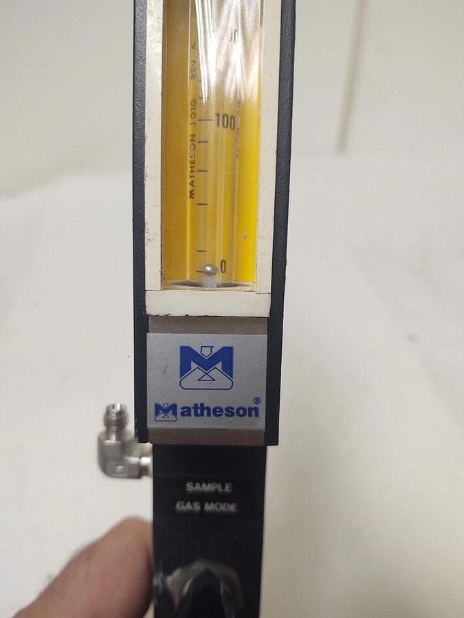 Used 🔥 Matheson Flow Rate Indicating Gauge FM-1000 J1-4B101-J010 Whitey SS-42XF2 #2
