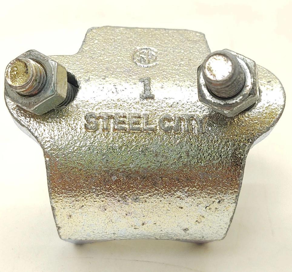 (50 PCS NEW) RC 1 Conduit Beam Clamp Hanger Right Angle, 1" Steel City
