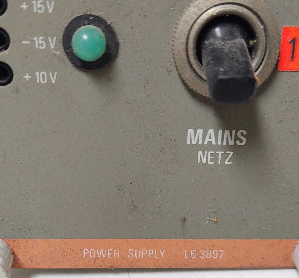 Used 🔥 Berthold D-7547  +15/-15 Power Supply Module LB3897-2