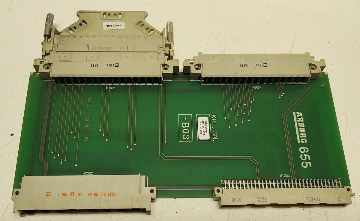 Used ARBURG 655 Module Circuit Board