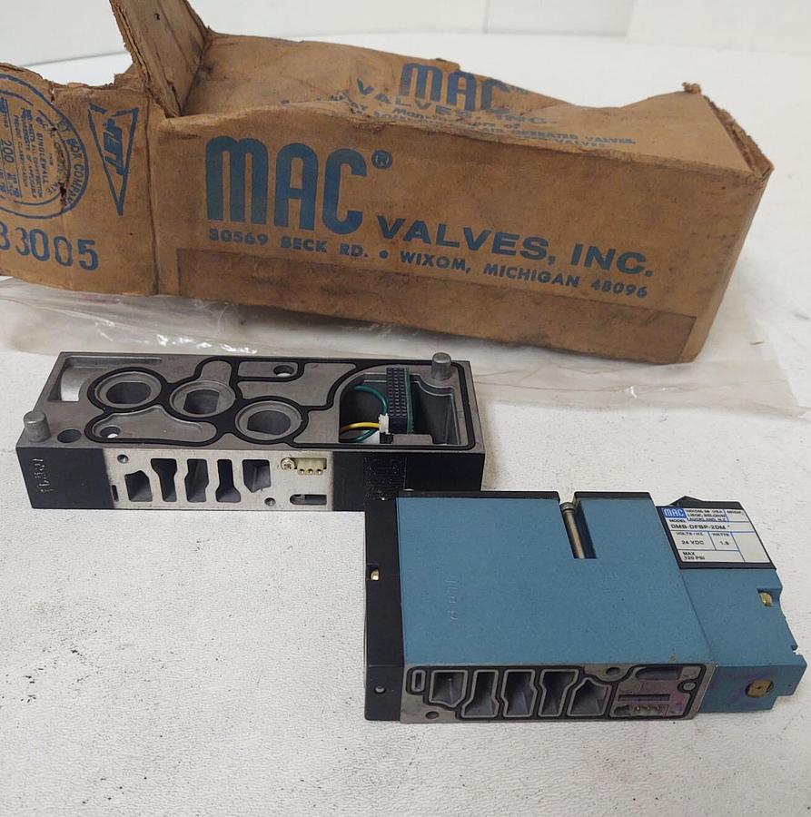 🔥NEW MAC 92B-LAB-BJS-DM-DFBP-2DM with Base 24V Coil