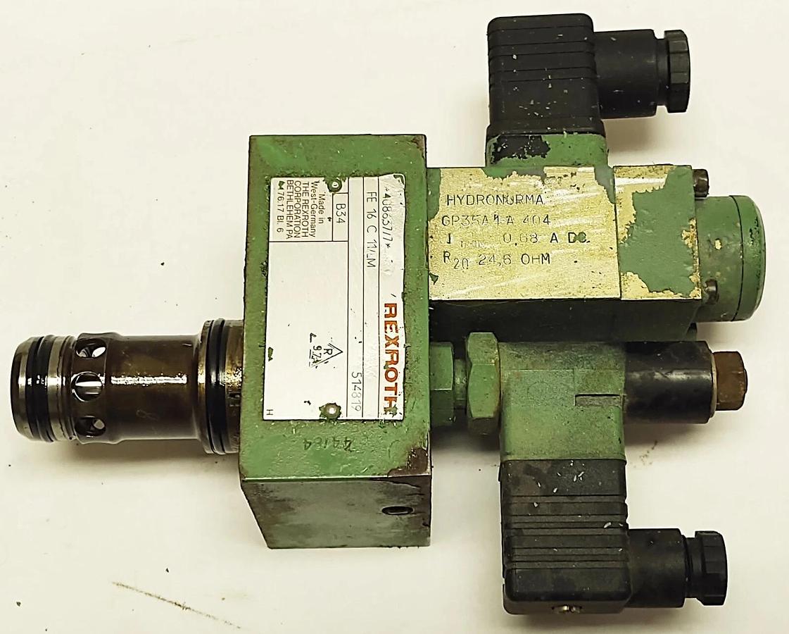 Used Rexroth FE16C 11/LM 408637/7 Proportional Valve FREE SHIPPING