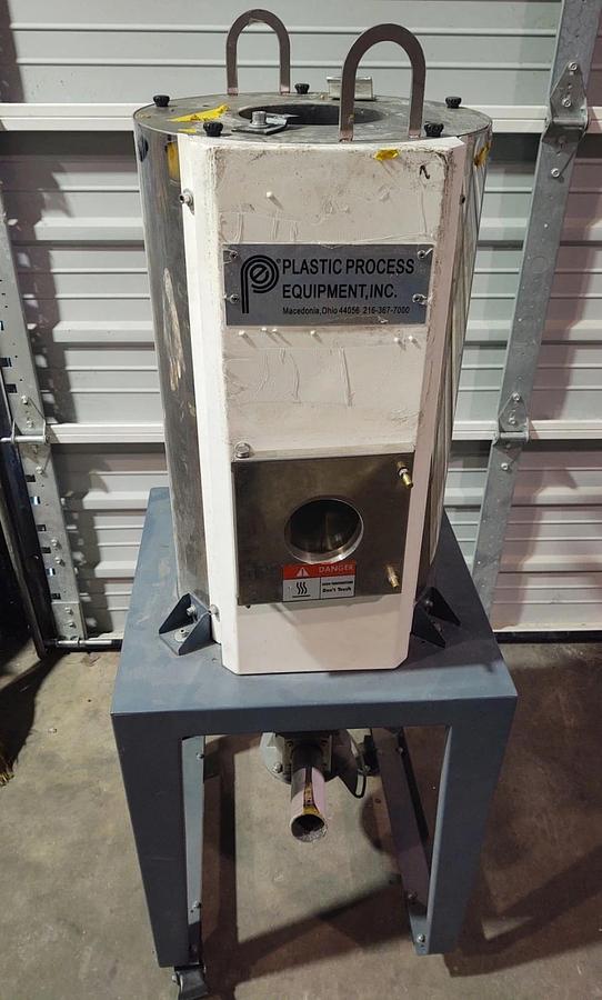 Used 🔥PPE Drying Hopper with Cart Plastic Process Equipment #1