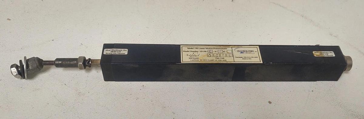 Used 🔥TRANSDUCERS DIRECT Linear Transducer TD190-6-N-6-K-0418 Linear Potentiometer