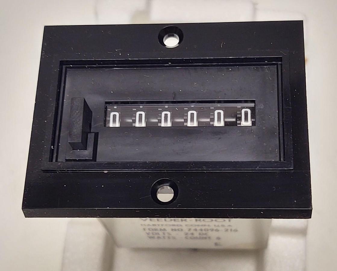 DANAHER CONTROLS 744096-216 / 744096216 (NEW) VEEDER ROOT COUNTER 6 DIGIT 24VDC