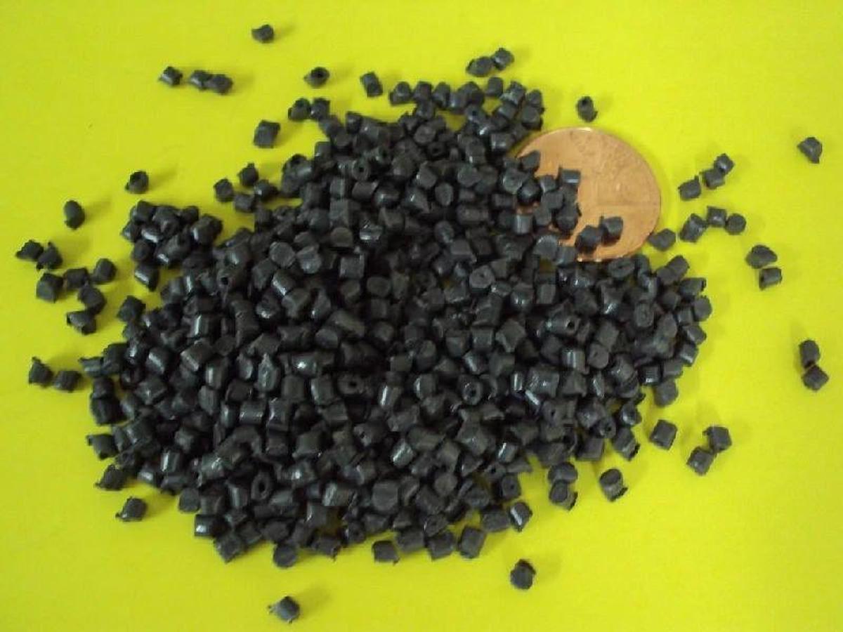Color Concentrate For Polypropylene Dark Charcoal Plastic Pellets 10 Lbs
