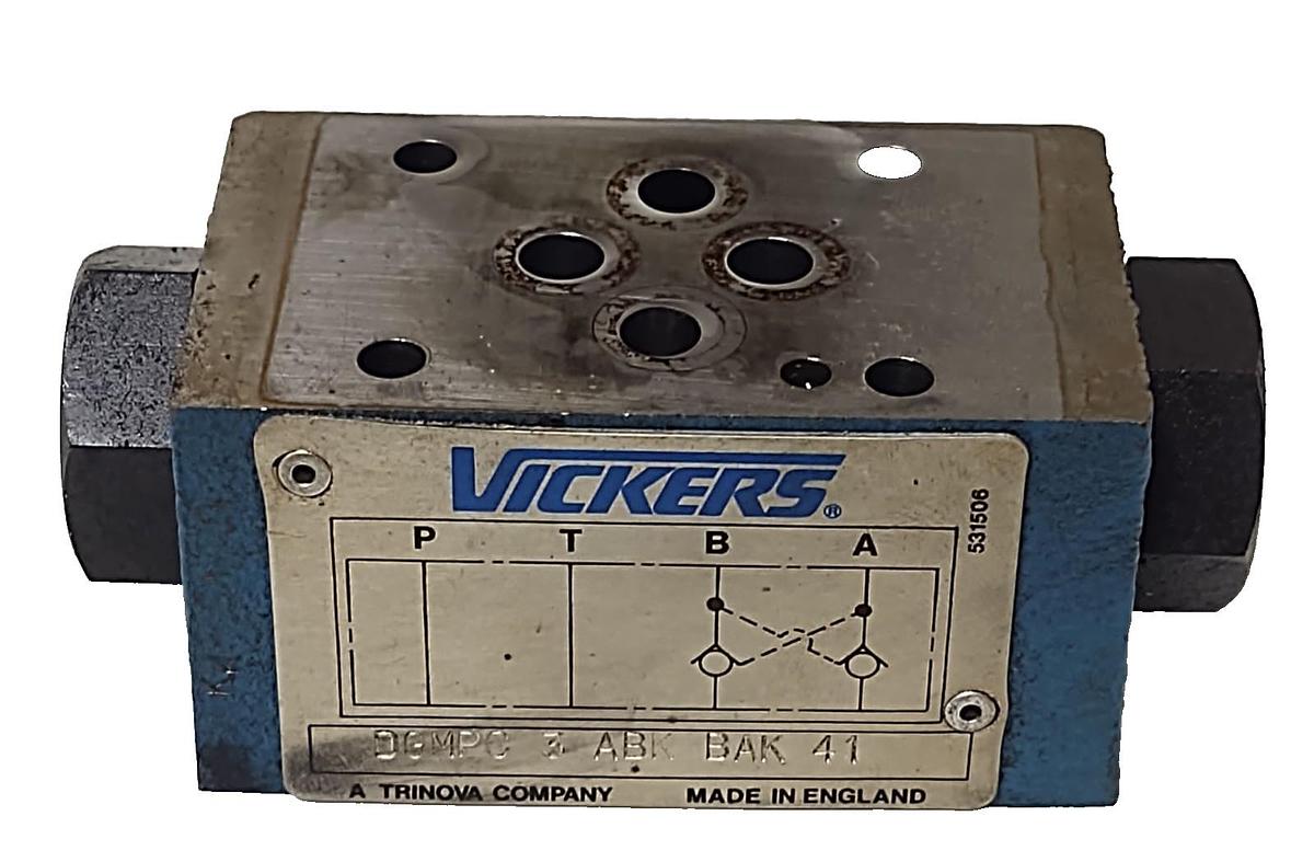 Used đŸ”¥Eaton Vickers DGMPC3ABKBAK41 Pilot Operated Check Valve