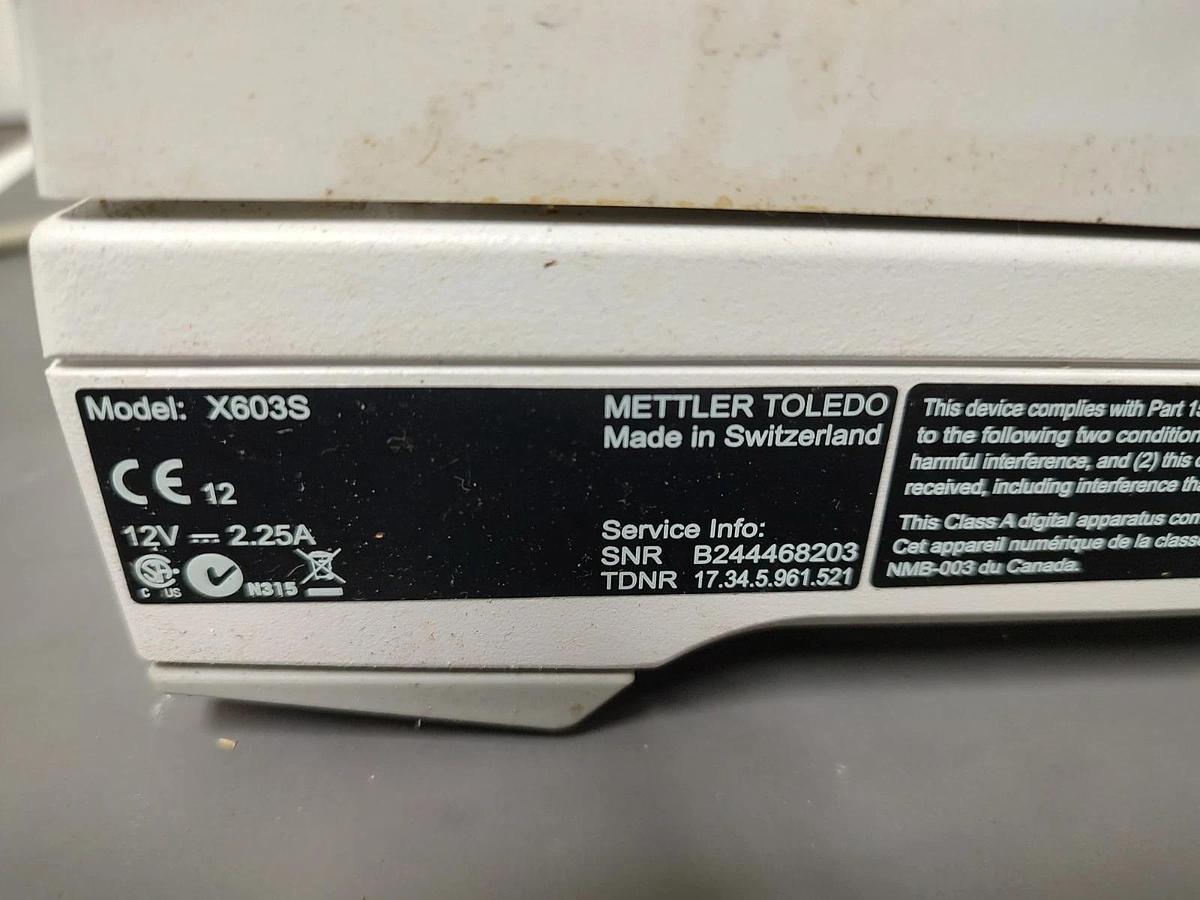 Used 🔥#5 Mettler Toledo X603S Analytical Scale 600g / 1mg