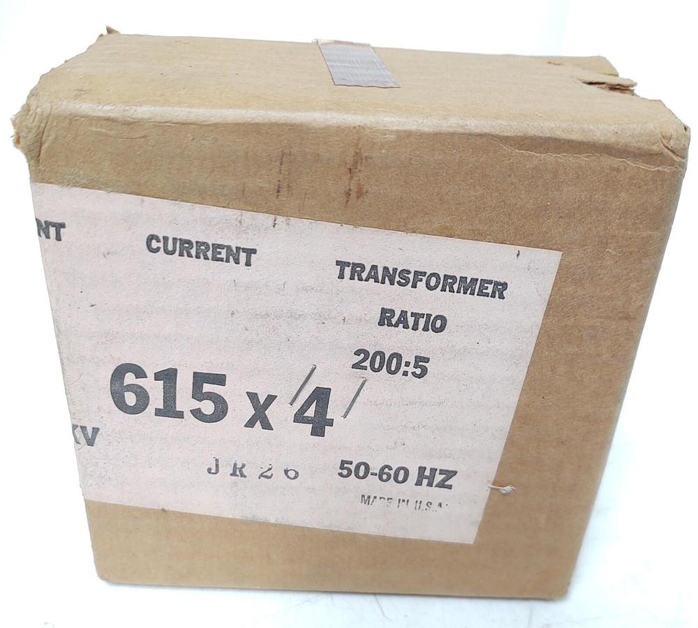 🔥 (NEW) GE GENERAL ELECTRIC JCH-0 200:5 50/60Hz Current Transformer 615x4