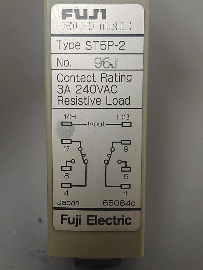 Used 🔥(QTY 5) Fuji ST5P-2 Timmer Relay 24V