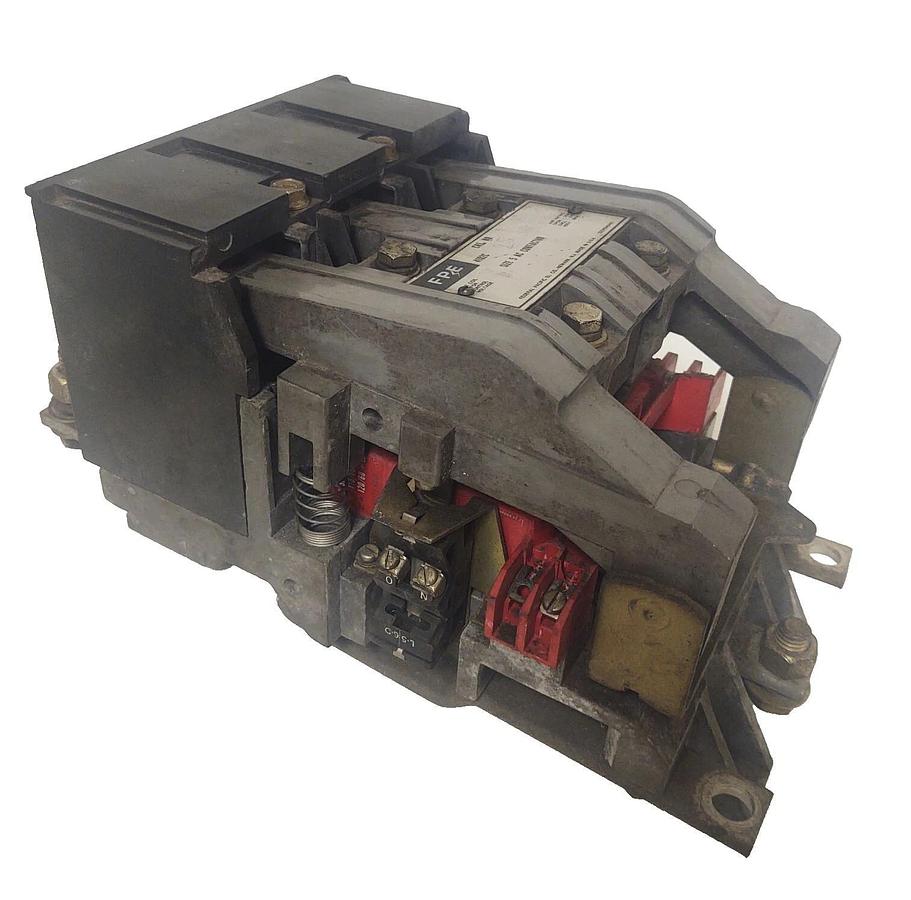 Used 🔥TESTED FPE 4102C SIZE 5 MOTOR STARTER CONTACTOR 600 VAC 200 HP 120V COIL