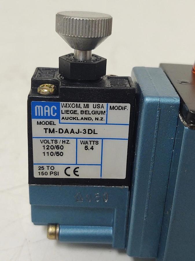 🔥 New - MAC Air Valve 82A-AC-000-TM-DAAP-3DAL Solenoid TM-DAAJ-3DL