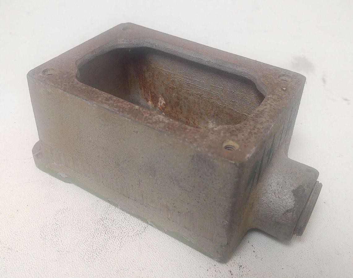 Used 🔥EATON Crouse-Hinds EDSC-371 Single Gang Device Body for Hazardous Locations