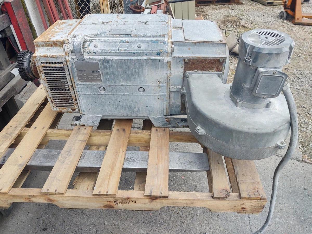 Used 🔥150 HP Reliance DC Electric Motor 500 Volts 1750-2000 RPM N28554T1XC