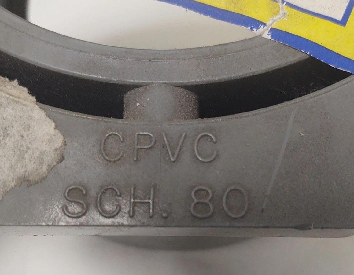 🔥NOS ESLON CPVC 6" x 4" Hex Pipe Reducer ASTM F439 SCH80