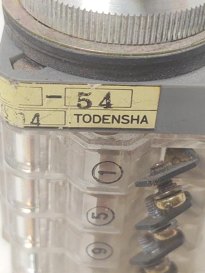 Used 🔥 SSTC-R-54 TODENSHA 5 Position 14 Terminals Rotary Switch C-79894 250VAC 10A