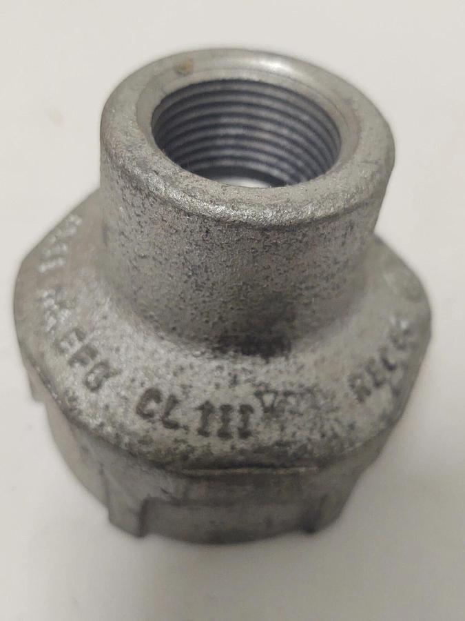 🔥NEW REC52 Crouse-Hinds (3/4" x 1-1/2") Iron Conduit Bell Reducer Bushing