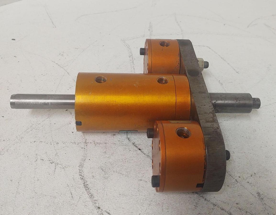 Used 🔥FABCO-AIR FIXTURE I-121-XDR PANCAKE D-121-X CYLINDERS TEST EQ