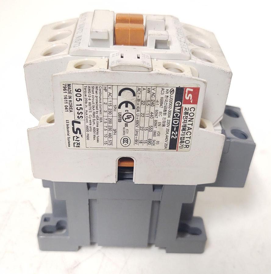 🔥NEW LS Electric GMC(D)-22 Contactor | Coil 120V