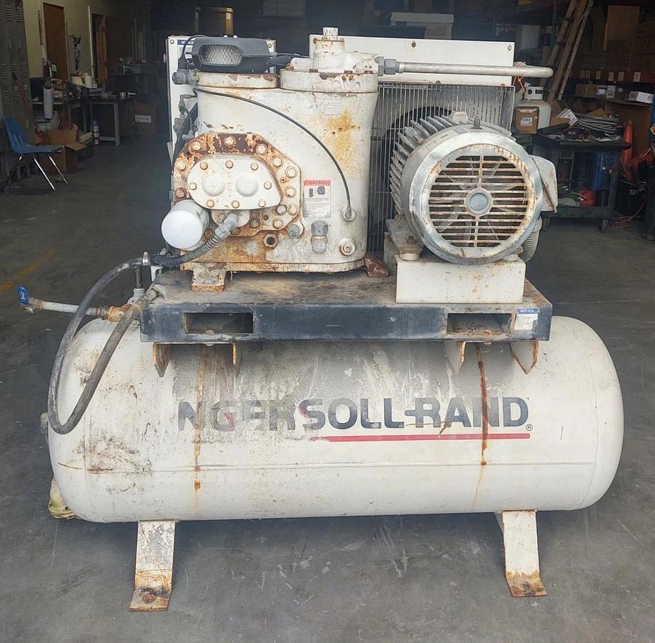 Used 🔥(Working) U25HE-SP Ingersoll Rand Air Compressor 17000HR 480V 25HP 100CFM