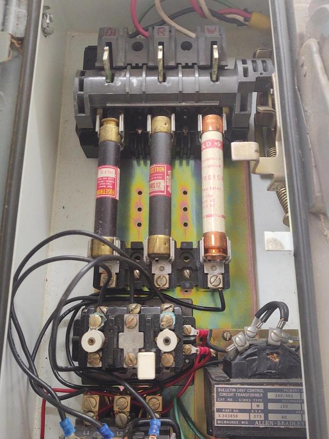 Used 🔥 Allen Bradley 712-BJB242 Size 1 Motor Starter Disconnect 120V Coil 10 Hp