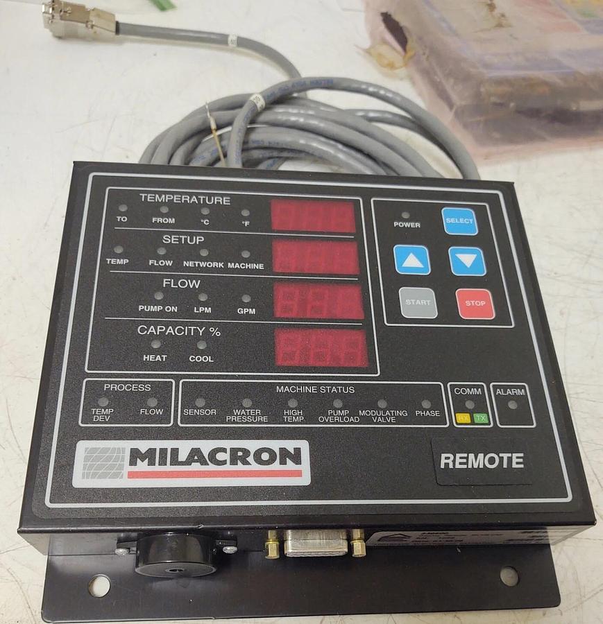 🔥 NEW Advantage Electronics Milacron Remote Temperature Controller with Cable