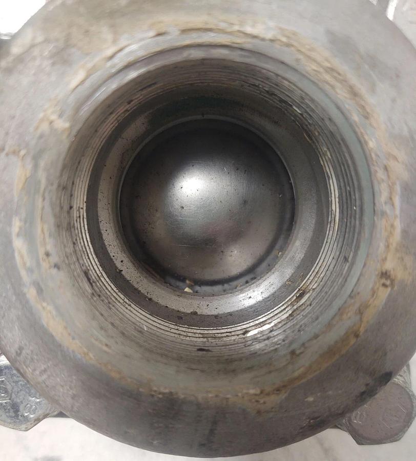 Used 🔥 1-1/2'' Worcester 11/2E5966TVSE B21 316 SS Threaded End Ball Valve Full Port