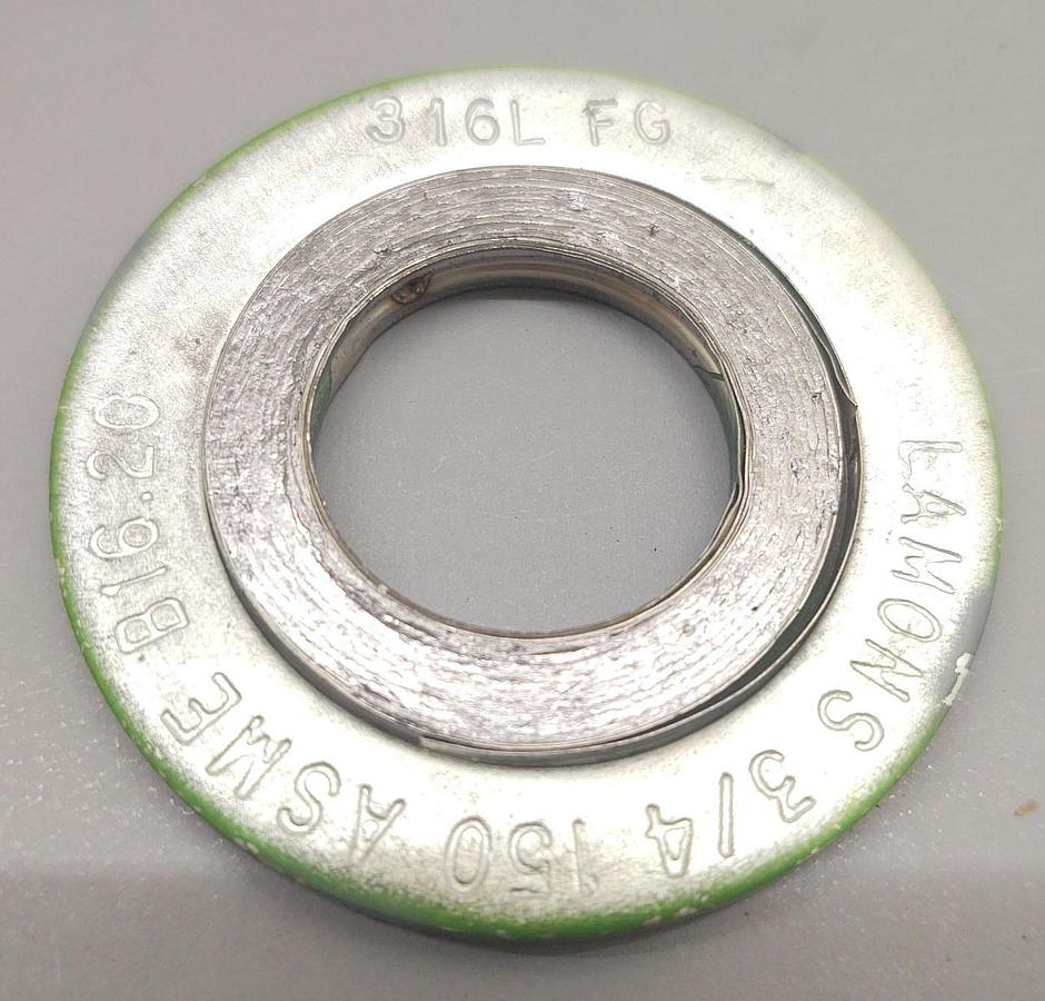 🔥Lamons (QTY8) Spiral Wound Flange Gasket 316L FG SS 3/4" 150 B16 20