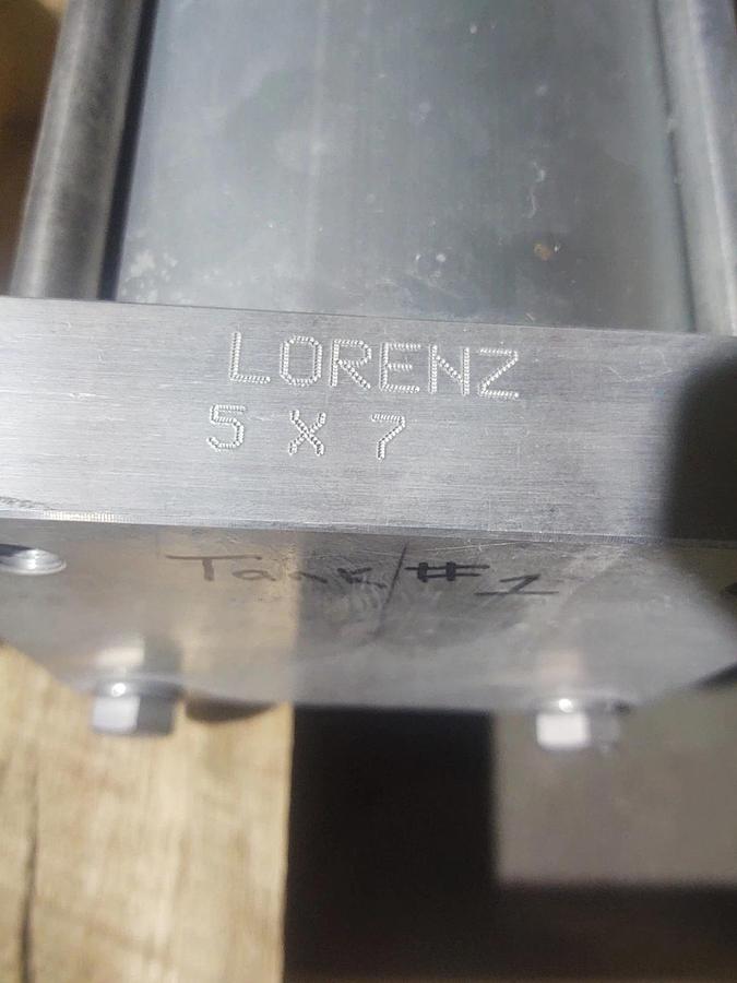 Used 🔥Lorenz SG-600-AL-LSP-OC 6" Slide Gate Pneumatic