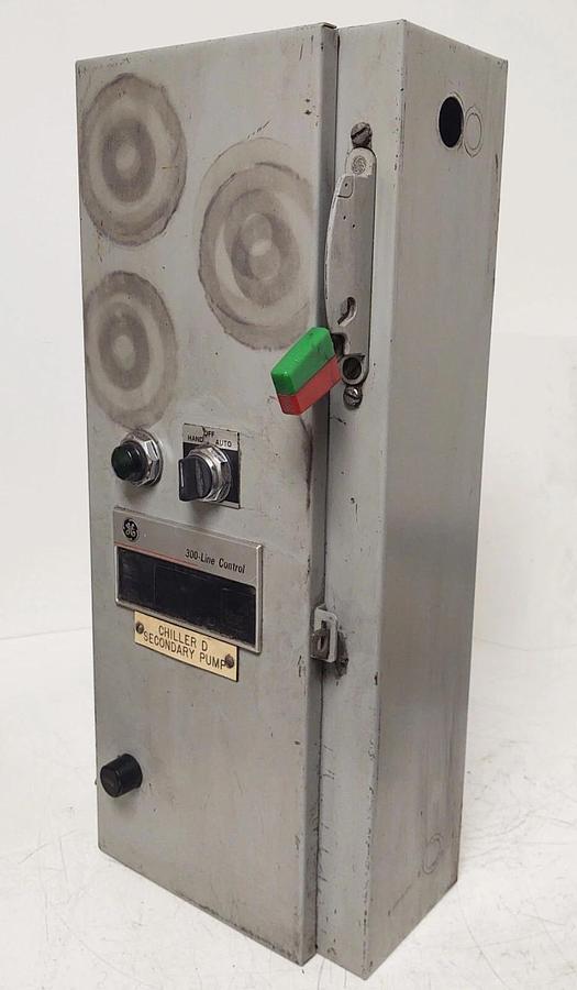 Used 🔥 GE Motor Starter Size 1, NEMA 1, Fused 300 Line Disconnect 120V Coil