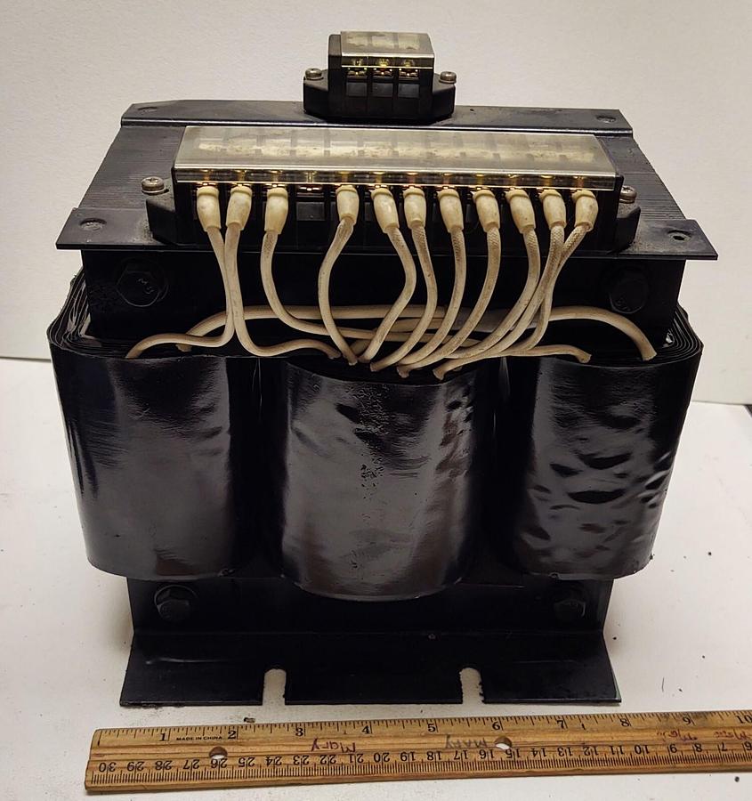Used TOKYO SEIDEN 2 kVA Transformer TSS3N-2K 480/200V 3Phase