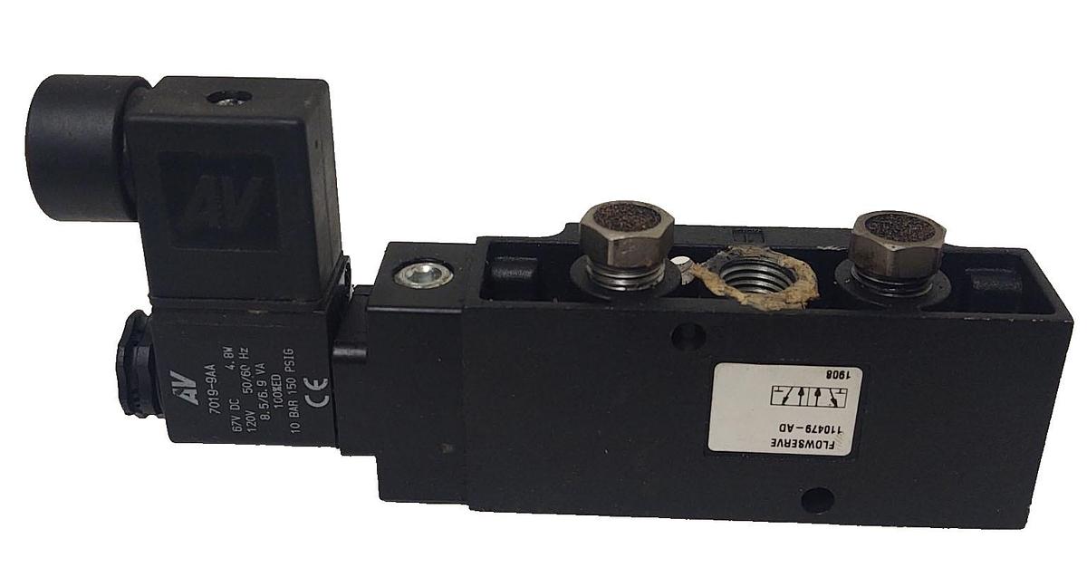 Used 🔥FLOWSERVE S25NAADR1- SOLENOID VALVE 110479-AD TESTED