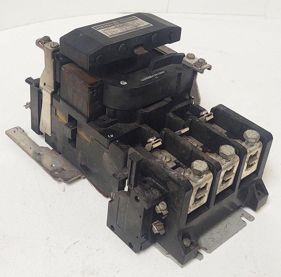 Used 🔥TESTED GE CR306E000AQA Motor Starter Contactor Size 3 120V Coil 600V 3PH