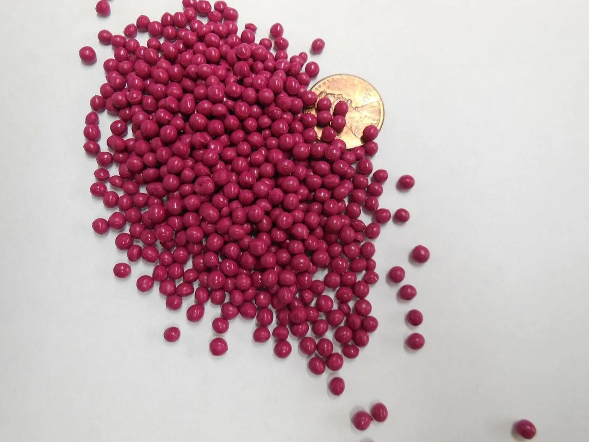 Magenta PE or PP Concentrate Plastic Pellets Resin Material Colorant 5 Lbs.